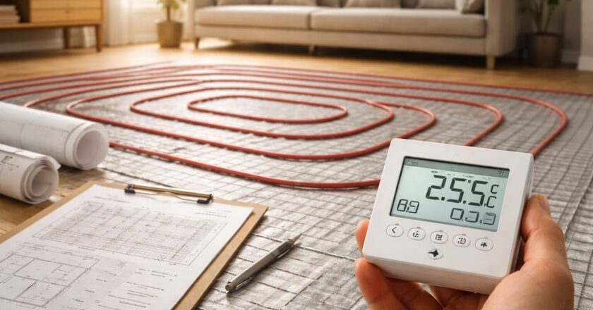 Het opstookprotocol voor vloerverwarming: veilig opstarten zonder scheuren of schade
