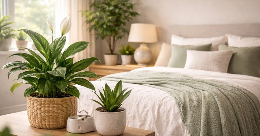 Welke plant is goed voor de slaapkamer: groene rust en betere luchtkwaliteit