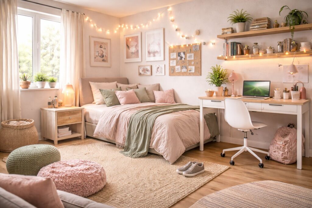 kamer decoratie meiden 12 jaar, meiden