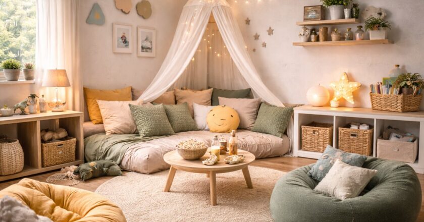 Chillhoek in de kinderkamer: praktische tips voor een knusse en rustige plek